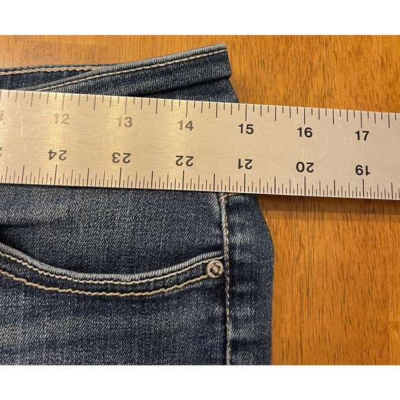 BKE Jeans Payton Straight Medium Wash Denim 27” The Buckle Low Rise 29.5”inseam - Picture 7 of 9